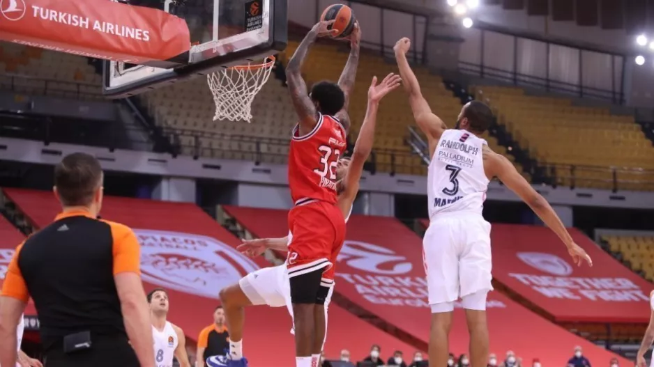 Ο Ολυμπιακός έχει ρεκόρ 3-4 σε ματς που κρίθηκαν στην παράταση στο ΣΕΦ έχει 3-4