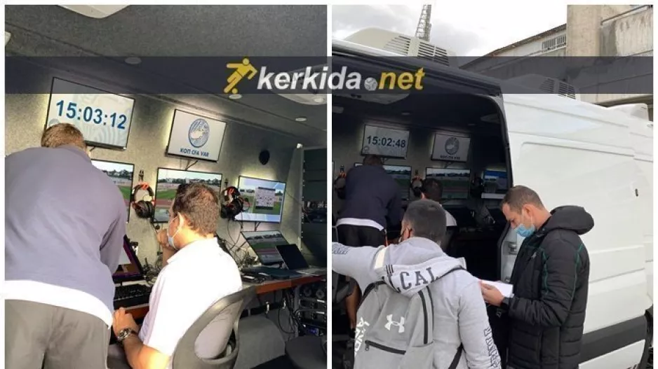 Στο... βαν για το VAR στο "ΜΑΚ" (φώτος)