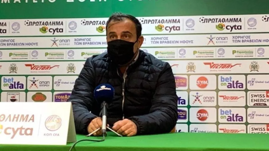 Σακκάς/ "Ότι και να κάναμε, δεν θα μπορούσαμε να σκοράρουμε"