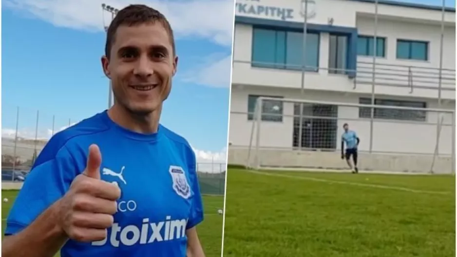 Tρομερό σουτ!!