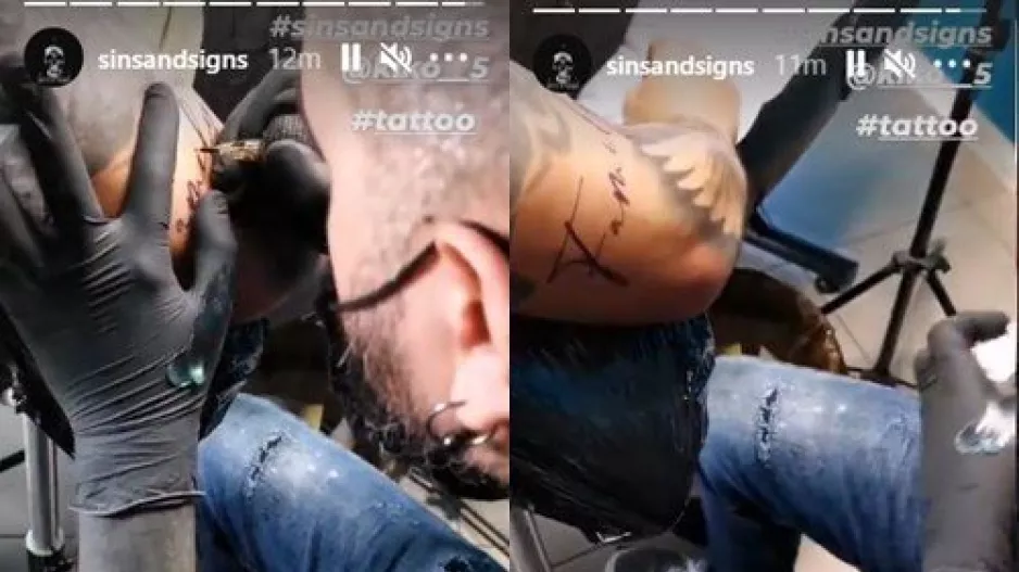 Νέο tattoo ο Κίκο