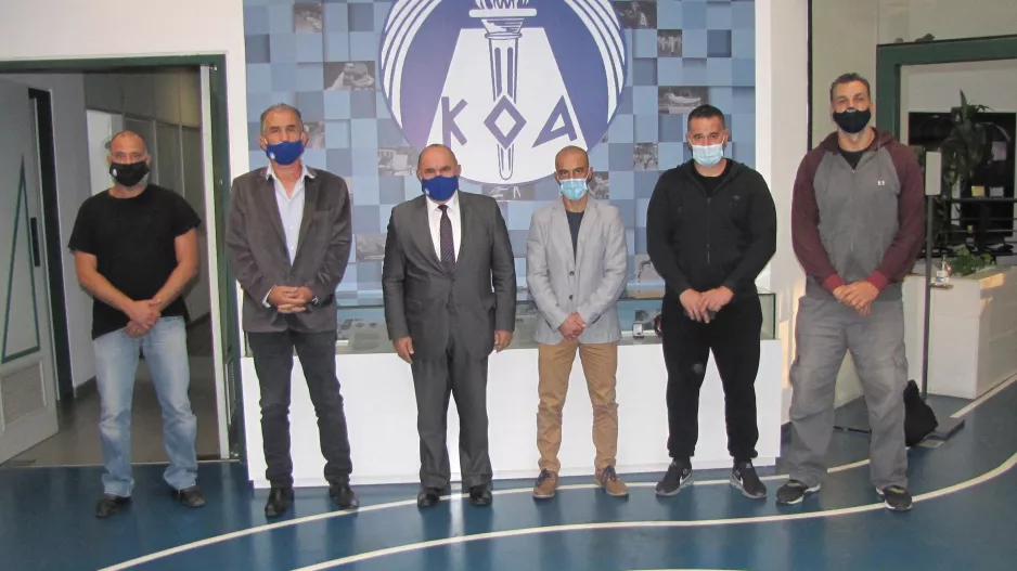Συνάντηση ΚΟΑ με Παγκύπριο Σύνδεσμο Ιδιοκτητών Γυμναστηρίων