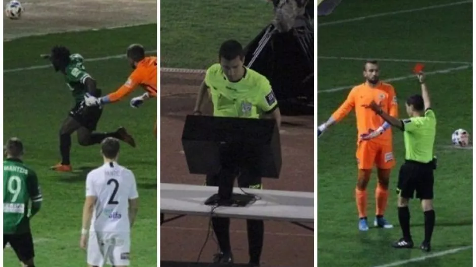 Πέναλτι, κίτρινη, VAR και... κόκκινη!