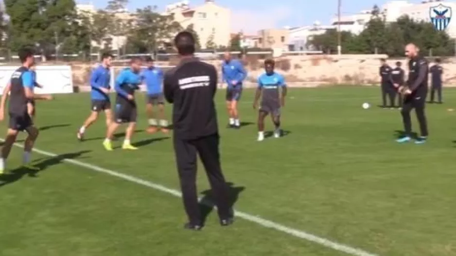 Βίντεο/Η προπόνηση της Ανόρθωσης