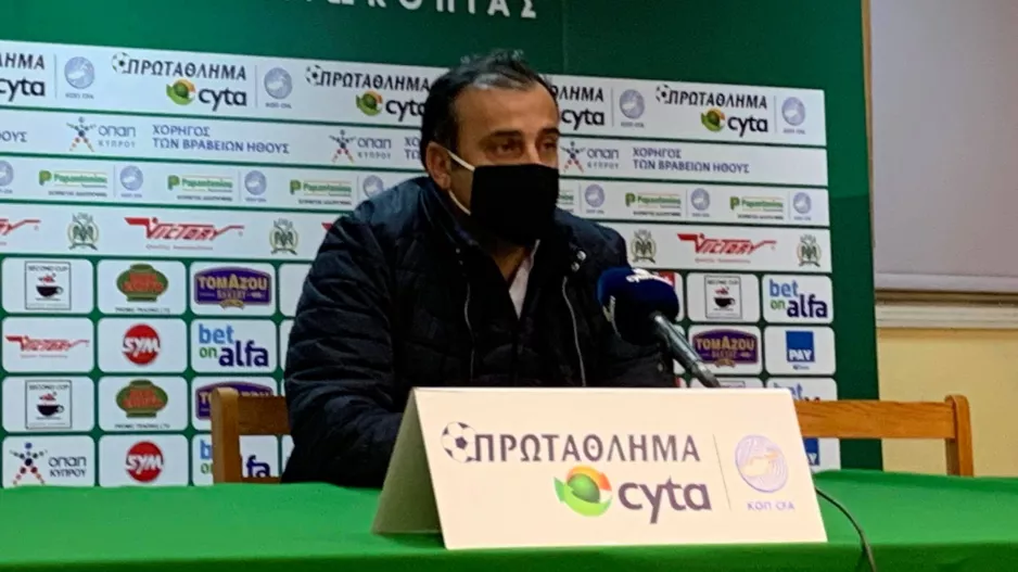 ΣΑΚΚΑΣ: "Δεν θα πω πολλά λόγω σεβασμού στο ΑΠΟΕΛ" 