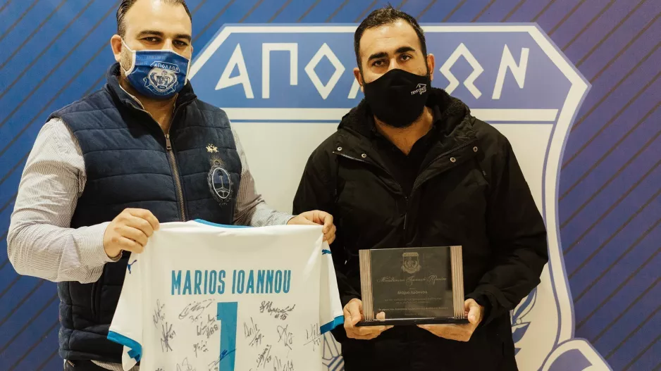 Φανέλα στην οικογένεια του Μάριου Ιωάννου