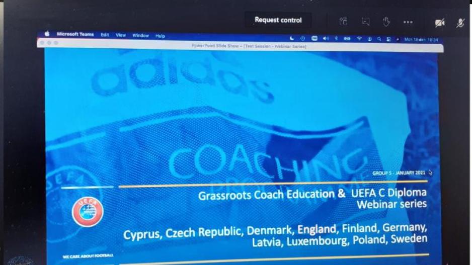 Διαδικτυακή ομάδα εργασίας UEFA για την εκπαίδευση προπονητών