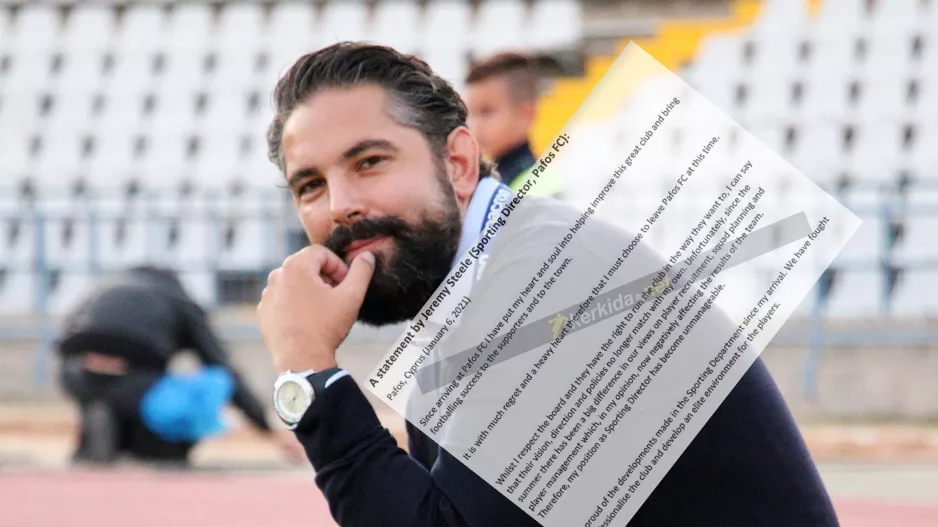 ΕΞΕΛΙΞΗ/Αποχώρηση με... βολές από την Πάφο FC