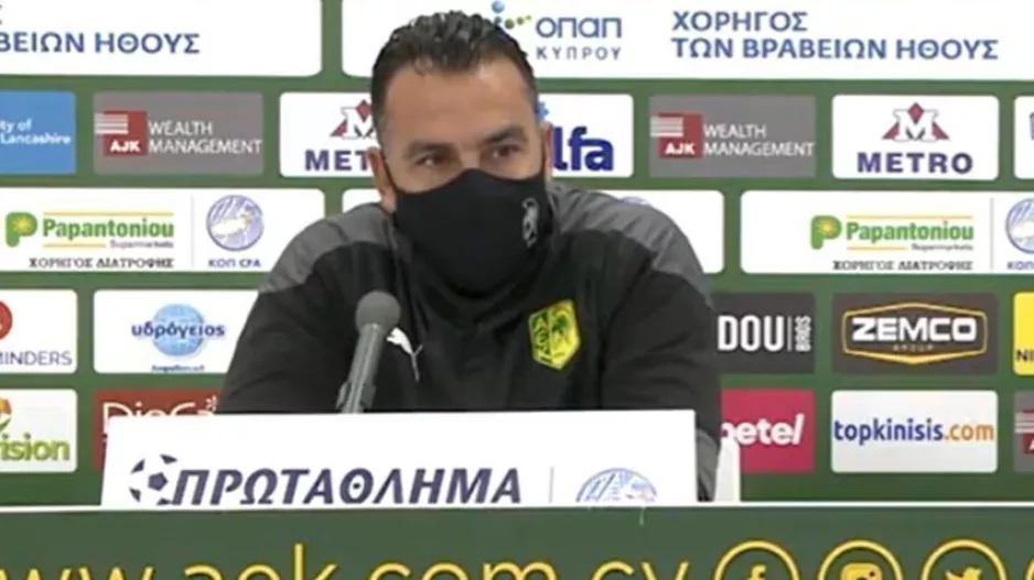 ΣΩΦΡΟΝΗΣ: "Πέρασε από ιατρικά ο Τρίσκο, είναι εκτός με ΑΕΛ"