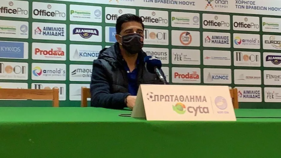 ΜΑΡΙΝΟΣ: "Πρέπει να χειροκροτηθεί η ομάδα/Πιστεύω μας άξιζε η νίκη"