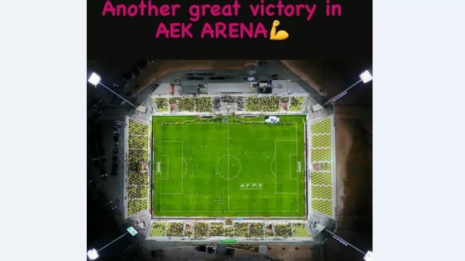 "Another great victory in AEK ARENA"