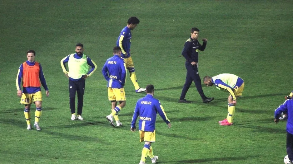 Η εντεκάδα του ΑΠΟΕΛ στο Μακάρειο