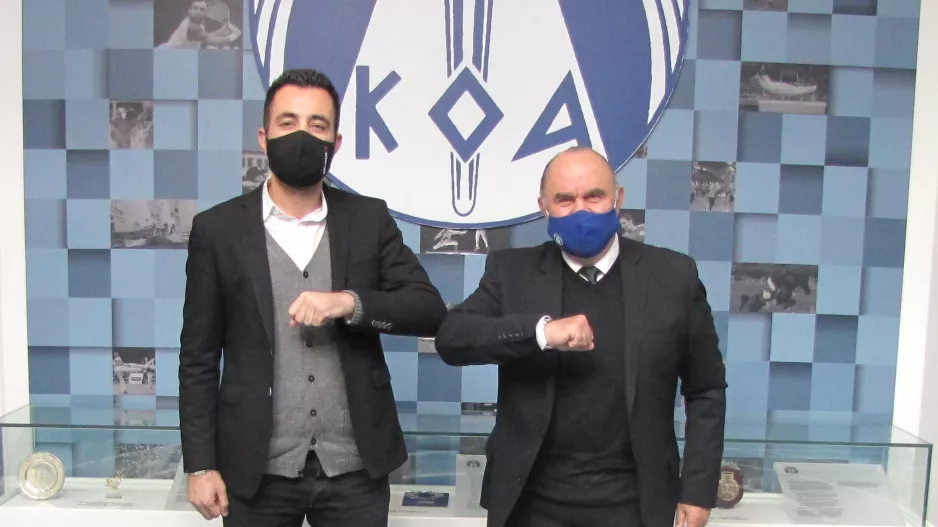 Ο Πρόεδρος ΚΟΑ συναντήθηκε με τον Δήμαρχο Αγλαντζιάς (φώτος)