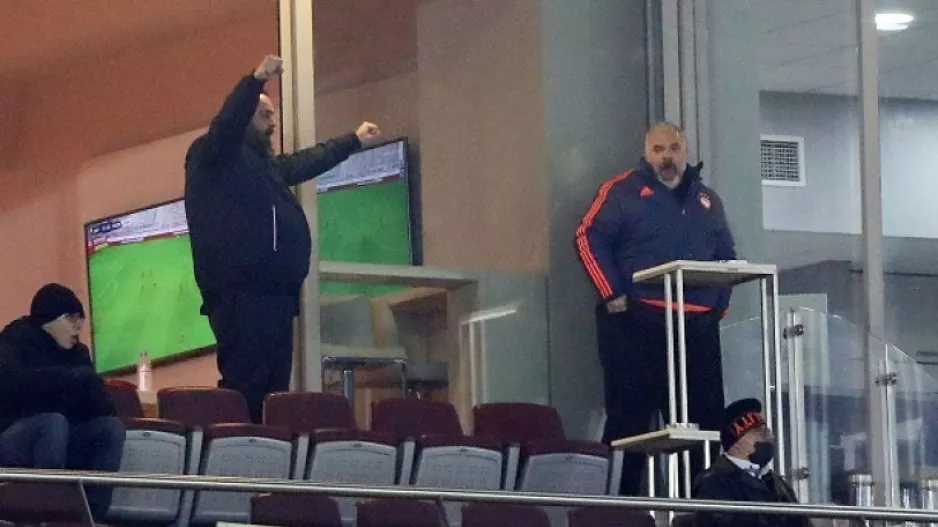 Ο πανηγυρισμός του Μαρινάκη