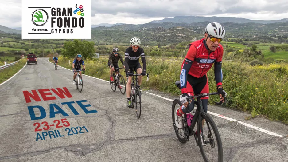 Στις 23-25 Απριλίου μετακινείται το Skoda Cyprus Gran Fondo