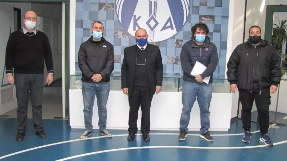 Συνάντηση Μιχαηλίδη με Α.Λ.Σ. Ομόνοια