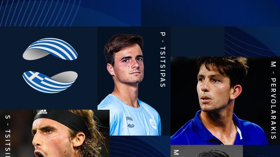 Το τουρνουά τένις ATP Cup με την Εθνική Ελλάδας και τον Στέφανο Τσιτσιπά αποκλειστικά στα κανάλια Novasports!