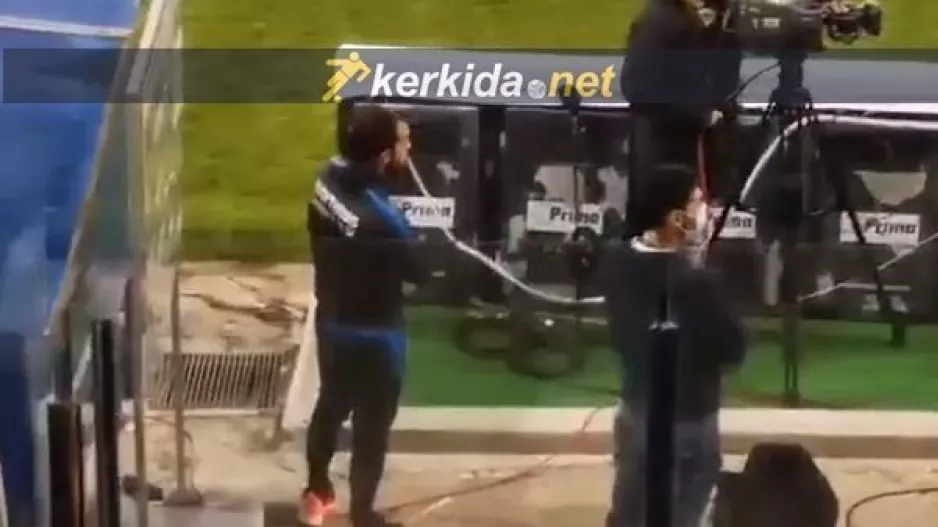 Η αγωνία του Καλτσά...