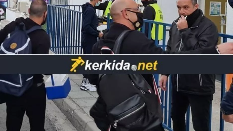 Η άφιξη της ΑΕΛ στο “ΠΑΠ” (φώτος/βίντεο)