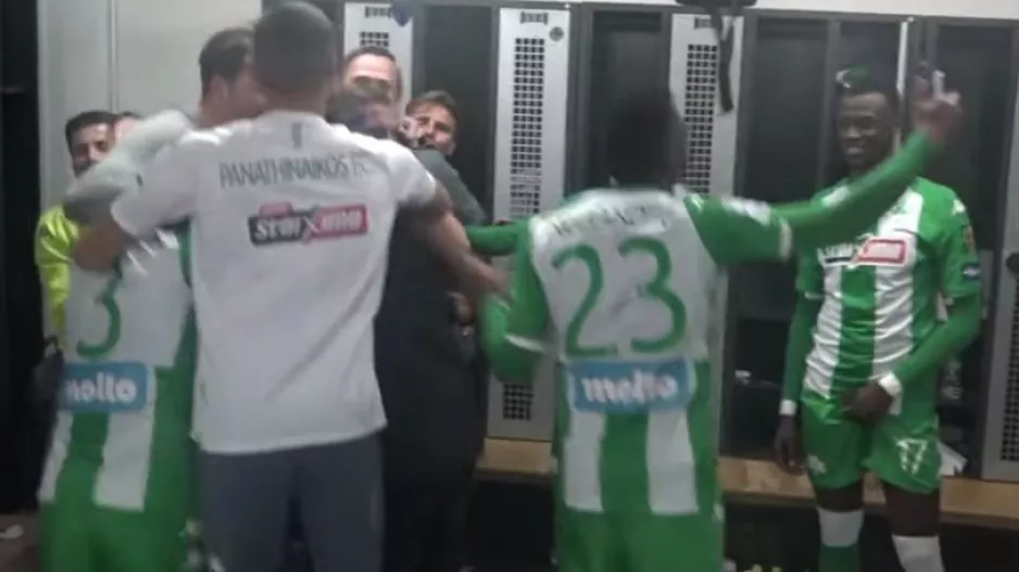 Παναθηναϊκός: Το πάρτι στ' αποδυτήρια! (βίντεο)