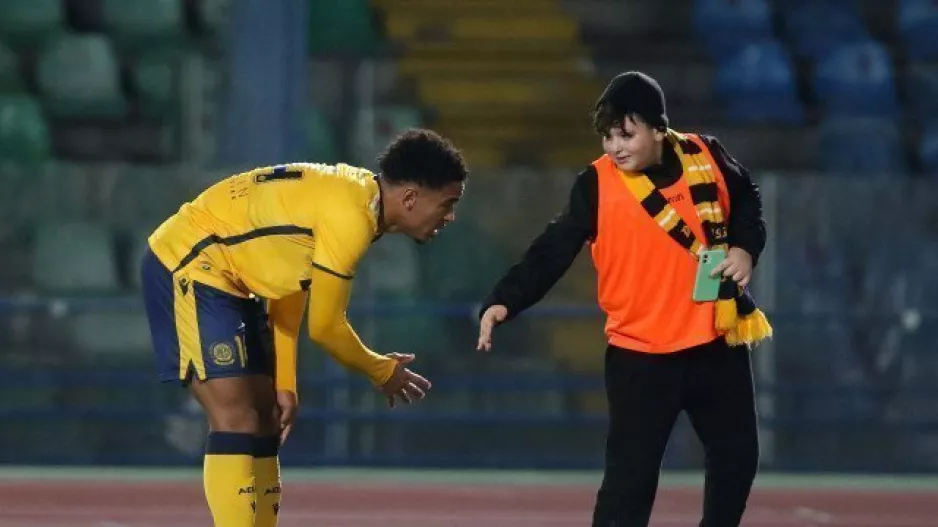Η χαρά του Ball boy...