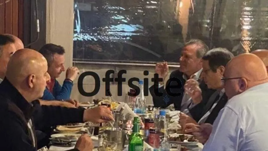 ΦΩΤΟ/Έξοδος για Ν.Αναστασιάδη με ποδοσφαιρική παρέα και όχι μόνο