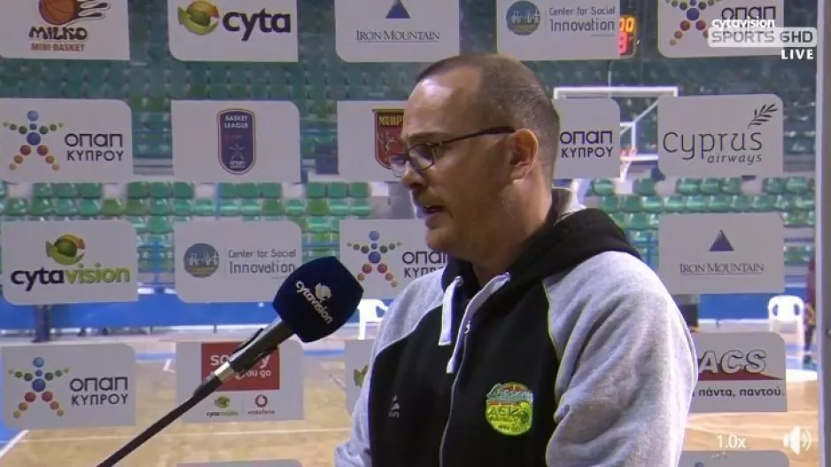 Παπαδόπουλος: "Η άμυνα μας κράτησε στο παιχνίδι"