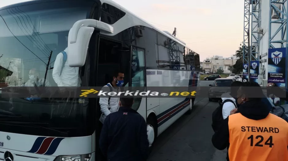 Η άφιξη του Απόλλωνα στο "ΠΑΠ" (Φώτος/Βίντεο)