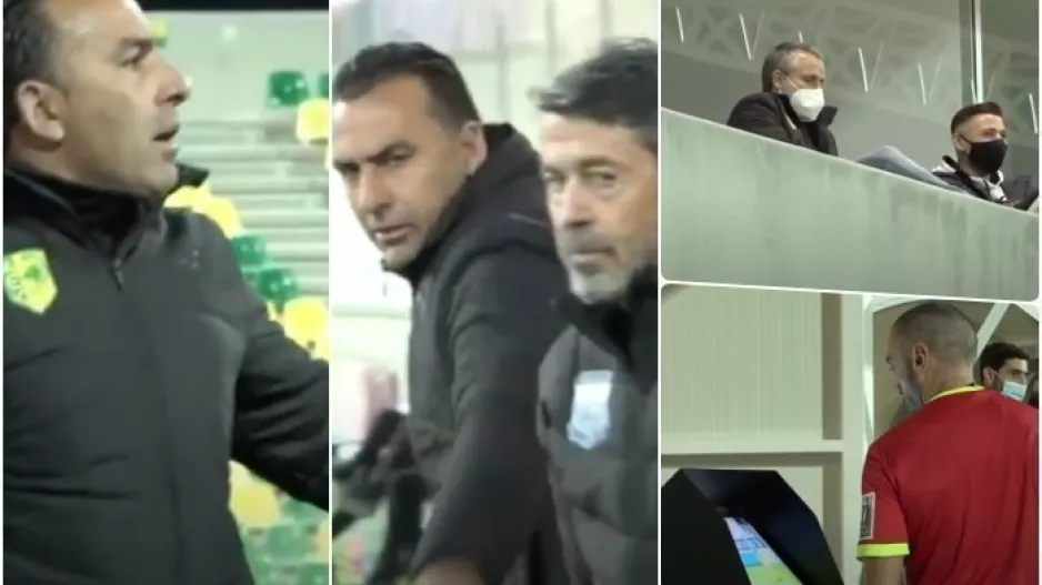 ΑΕΚ/Οι αντιδράσεις του Σοφρώνη, ο χαιρετισμός με Πετράκη, ο Ρόκα και... το VAR