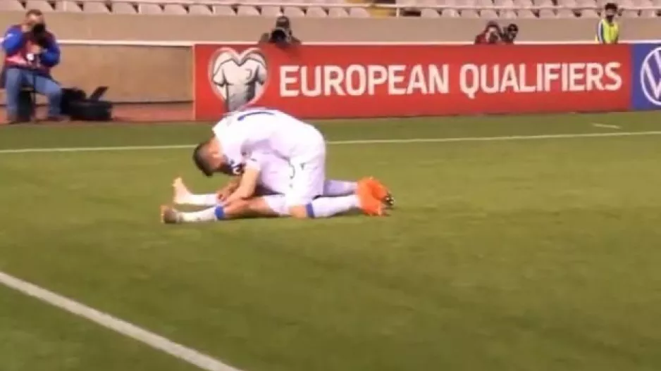 Γκολάρα Πίττα κάρφωσε... τον Όμπλακ για το 1-0 (βίντεο)