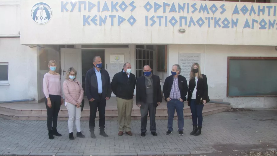Αθλητική περιδιάβαση στις εγκαταστάσεις Λεμεσού