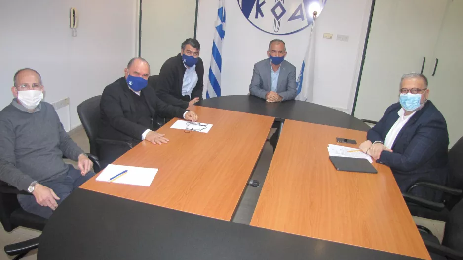 Ο Πρόεδρος ΚΟΑ συναντήθηκε με το Ναυτικό Όμιλο Κωνσταντίας