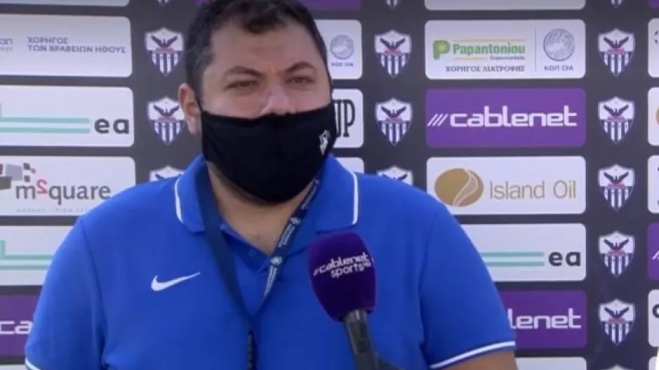 Χριστοφόρου: "Αν είμαστε οι καλύτεροι που μπορούμε θα επικρατήσουμε"
