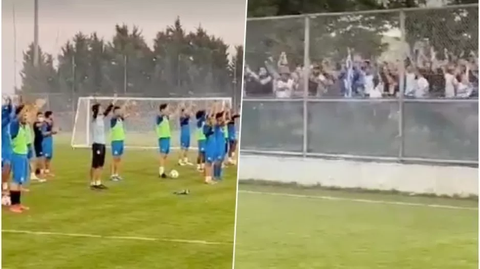 ΒΙΝΤΕΟ/Οι παίκτες έκαναν ΚΕΡΚΙΔΑ μαζί με τους Απολλωνίστες!