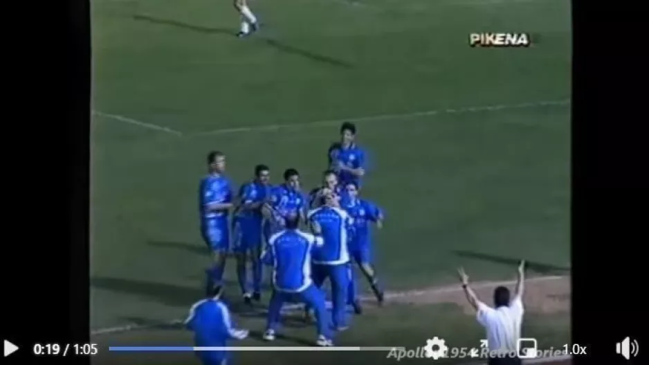 Το φιλί του Μιλένκο στον Χαμπή! (ωραίο βίντεο/Apollon1954 Retro Stories)