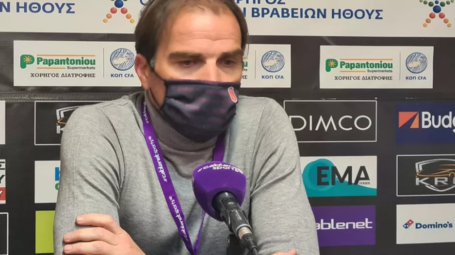 "Είχαν τύχη και κέρδισαν/Οι παίκτες μου προσπάθησαν" 