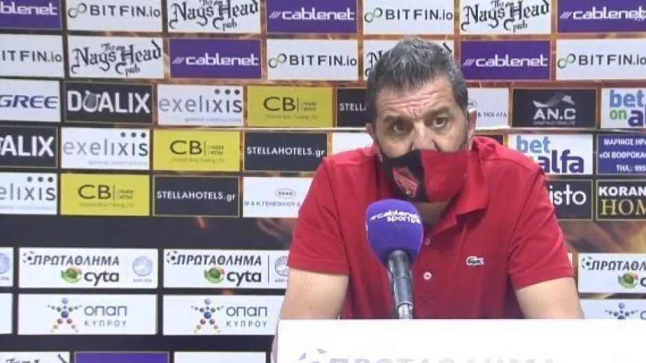 Ποντικός: "Βαρύ το σκορ/Η αποβολή μας άλλαξε το πλάνο"