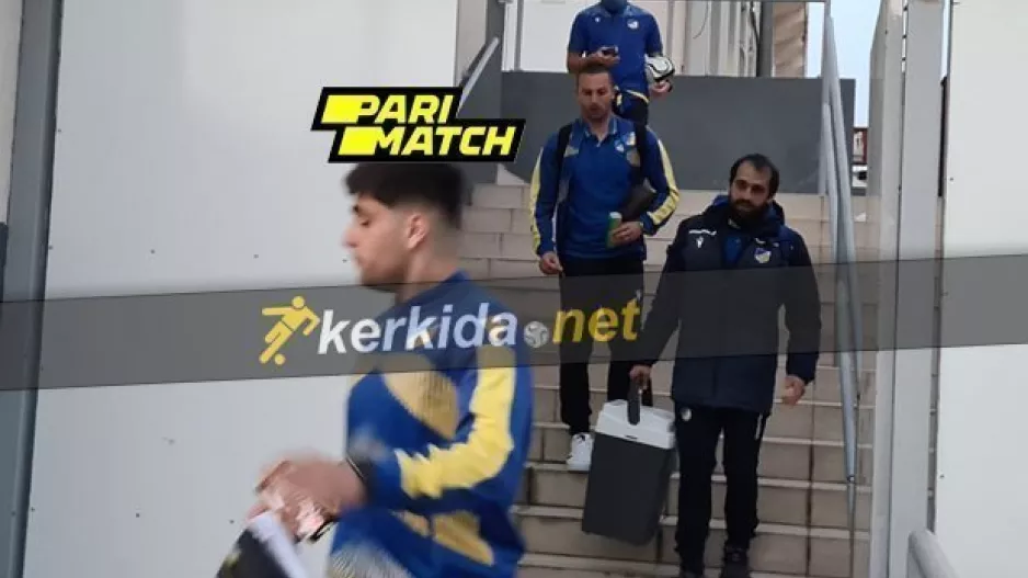 ΦΩΤΟΣ KERKIDA/Η αναχώρηση του ΑΠΟΕΛ