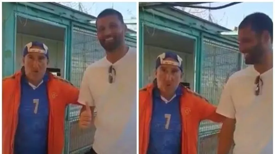(ΒΙΝΤΕΟ) Συνάντηση "Τσούπαρου" με Κουράνι στην προπόνηση!
