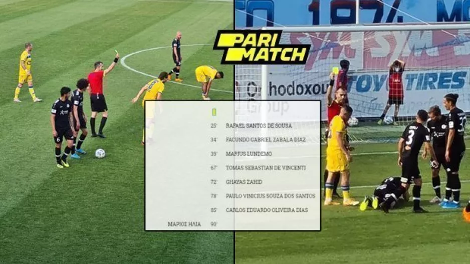 Εθνικός - ΑΠΟΕΛ με τις κίτρινες κάρτες... στο 1-7!
