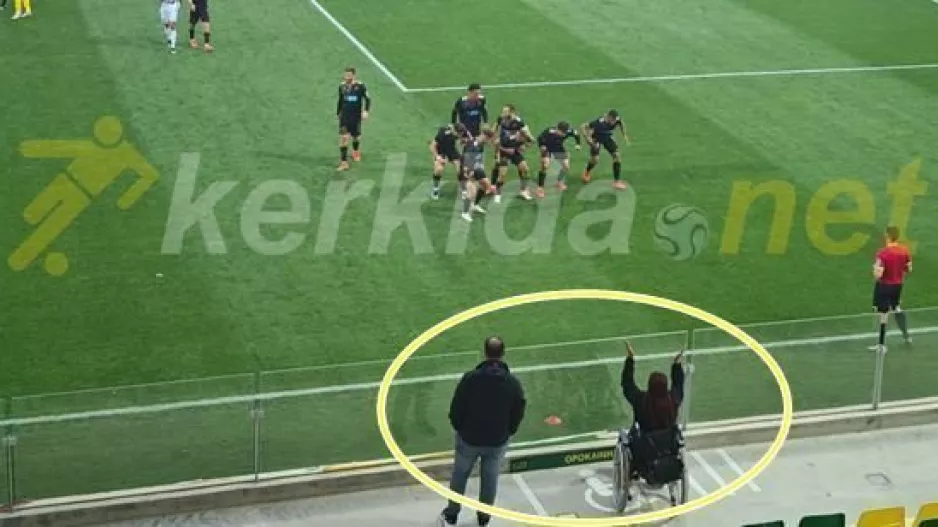 Η "Λέοντας" Πετρούλα αποθέωσε τους παίκτες και ζήτησε πρωτάθλημα! (βίντεο/φώτος)