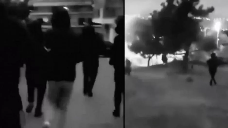 Τρομακτικές εικόνες από επίθεση σε οπαδούς!