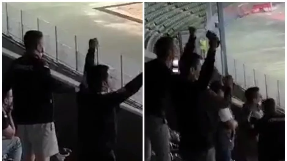 (ΒΙΝΤΕΟ) Τα τελευταία δευτερόλεπτα, το τελικό σφύριγμα και η... έκρηξη!