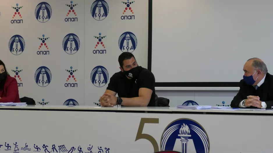Απόστολος Παρέλλης: Νιώθω σιγουριά για τη σταθερή βοήθεια και στήριξη του ΚΟΑ