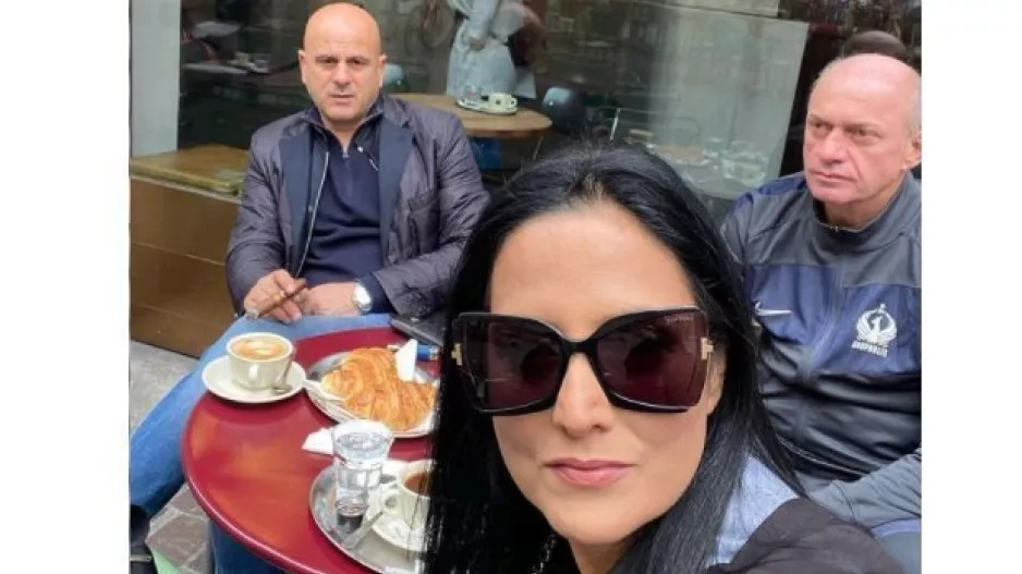 ΦΩΤΟ/Τιμούρ - Κατερίνα με το τρόπαιο!