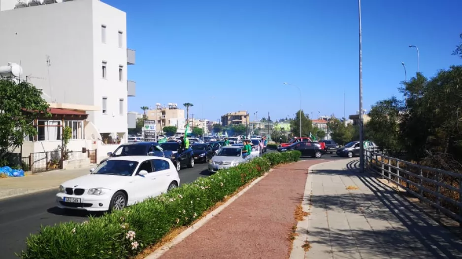 (Βίντεο/φώτος) Ξεκίνησαν για Λευκωσία από Λεμεσό