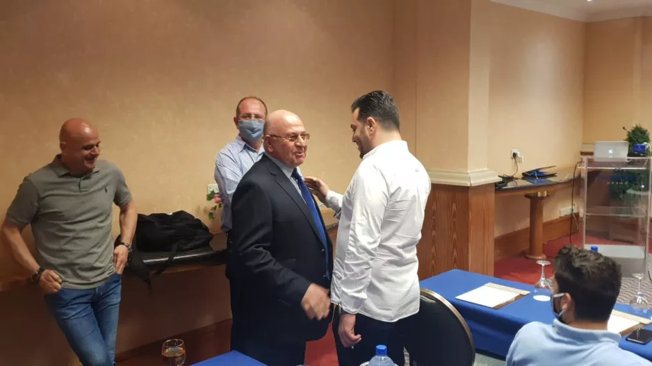 Ευδιάθετος ο Πουλλαΐδης…