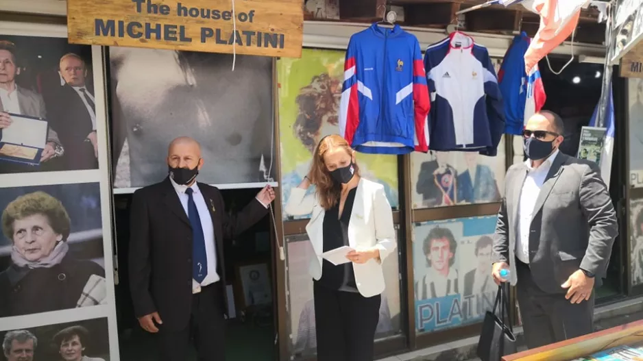 Από Γαλλία... Κύπρο για "Πλατινί" (φώτος)