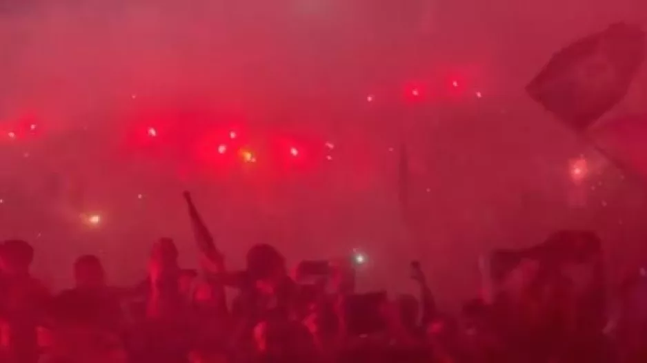 Βίντεο από τη "λαοθάλασσα" στο "Ηλίας Πούλλος"