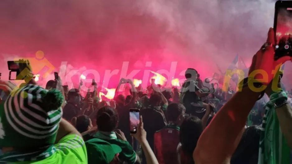 Η νύχτα-μέρα στην άφιξη των πρωταθλητών! (φώτος/βίντεο)